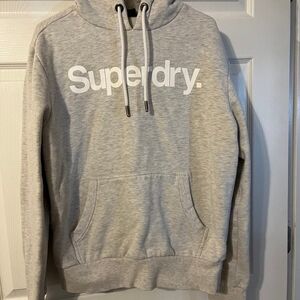 Superdry Light Gray Men's Hoodie